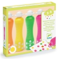 DJECO Markery stempelkowe 4 kolory - NEONOWE