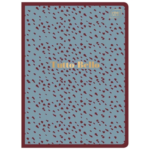 TUTTO BELLO Zeszyt A5 linia 60 - METALLIC BROWN