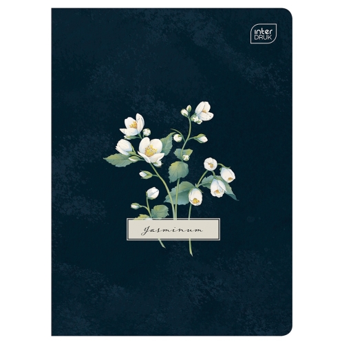 BLOSSOM Zeszyt A5 kratka 60 - JASMINUM