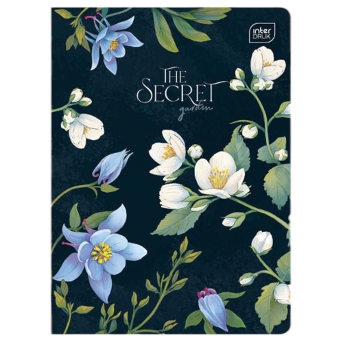 BLOSSOM Zeszyt A5 kratka 80 - THE SECRET GARDEN