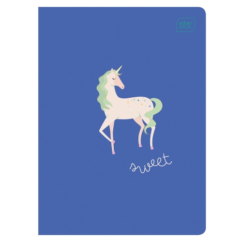 SWEET Zeszyt A5 3 linie 32 - UNICORN