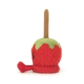 JELLYCAT Pluszowe jabłko halloween 12cm - TOFFEE