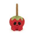 JELLYCAT Pluszowe jabłko halloween 12cm - TOFFEE