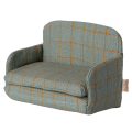 MAILEG Rozkładana sofa dla myszek 11cm - SOFA BED CHECKER