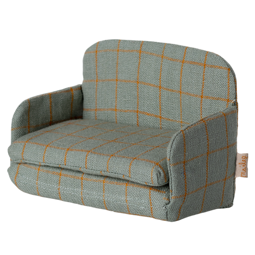 MAILEG Rozkładana sofa dla myszek 11cm - SOFA BED CHECKER