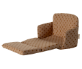 MAILEG Rozkładana sofa dla myszek 11cm - SOFA BED DOTS