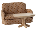MAILEG Rozkładana sofa dla myszek 11cm - SOFA BED DOTS