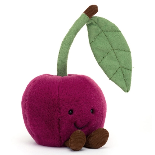 JELLYCAT Pluszowa zabawna wiśnia 12cm