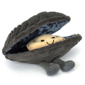JELLYCAT Pluszowa zabawna małża 17cm - MICHELLE