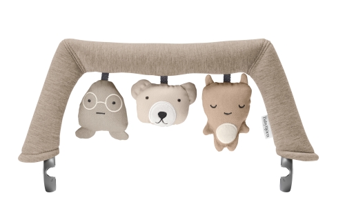 BABYBJORN - zabawka do leżaczka - Soft Friends, Neutrals