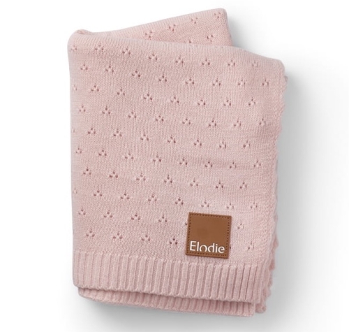 Elodie Details - Kocyk Pointelle - Misty Pink