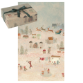 MAILEG Świąteczny papier ozdobny w rolce 10m - SANTA is COMING