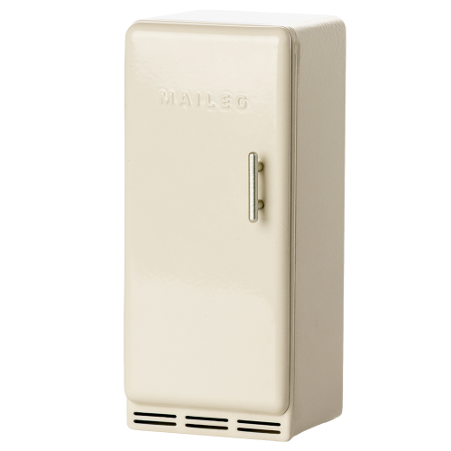 MAILEG Metalowa lodówka dla myszek 14cm - FRIDGE OFF WHITE