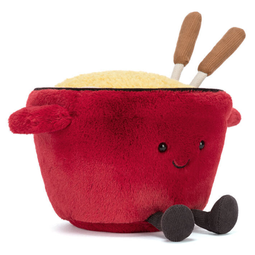 JELLYCAT Pluszowy garnuszek z serem 20cm - FONDUE