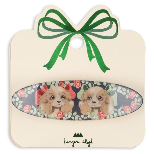 KONGES SLOJD Spinka do włosów z pieskami - AGNES PUPPY