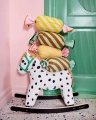 Kid's Concept - Poduszka cukierek - zielona - PIPPI
