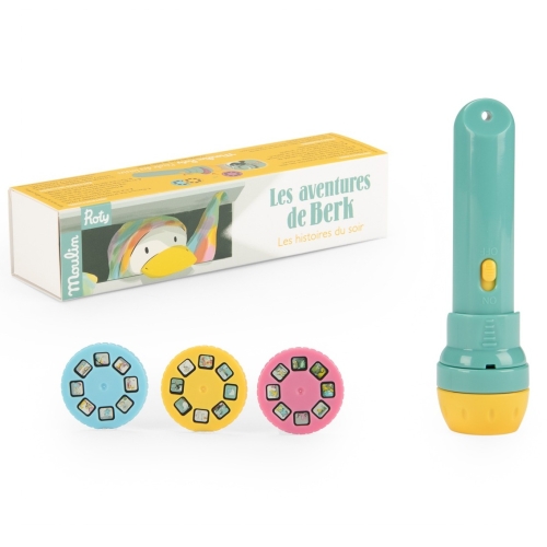 MOULIN ROTY Latarka projektor 4+ - PRZYGODY BERKA