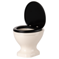 MAILEG Metalowa toaleta dla myszek 5cm - WC OFF WHITE
