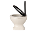 MAILEG Metalowa toaleta dla myszek 5cm - WC OFF WHITE