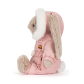 JELLYCAT Pluszowy króliczek w kombinezonie zimowym 31cm - BEŻOWY
