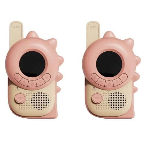 THE ZOOFAMILY Walkie Talkie dla dzieci jednorożce - DINO PINK