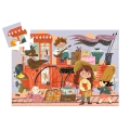 DJECO Puzzle 36 elem. - MIA W PODRÓŻY