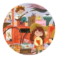 DJECO Puzzle 36 elem. - MIA W PODRÓŻY