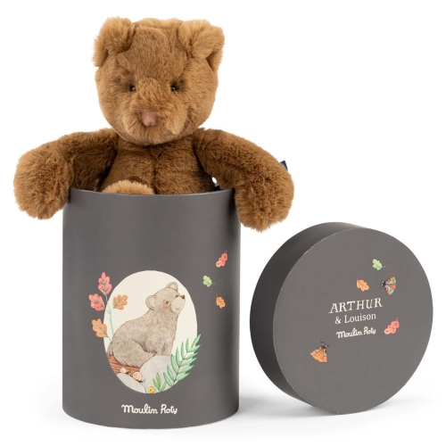 MOULIN ROTY Pluszowy miś ARTHUR w ozdobnym pudełku