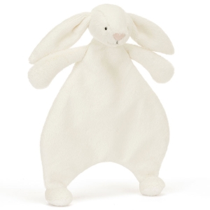 JELLYCAT Pluszowy króliczek szmatka przytulanka 27cm - KREMOWY