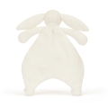JELLYCAT Pluszowy króliczek szmatka przytulanka 27cm - KREMOWY