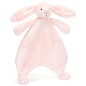 JELLYCAT Pluszowy króliczek szmatka przytulanka 27cm - JASNO RÓŻOWY