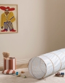 Kid's Concept - Tunel do zabawy w paski, błękitny