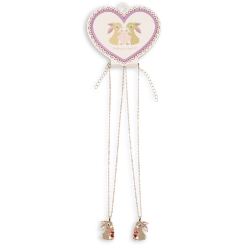 KONGES SLOJD Naszyjniki | wisiorki przyjaźni króliczki - BUNNY BESTIE