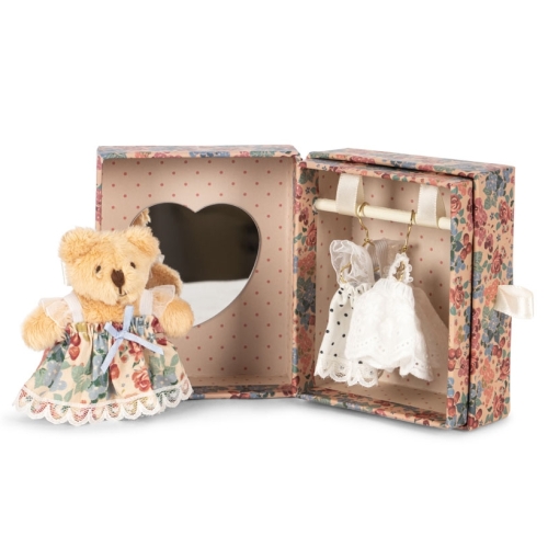 KONGES SLOJD Pluszowy miś - TINY TEDDY DRESS UP