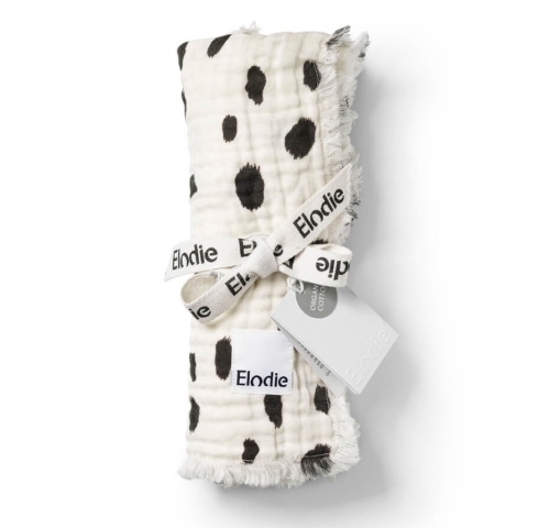 Elodie Details - Kocyk Soft Cotton Blanket - Dalmatian Dots Grande