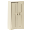 MAILEG Drewniana szafa dla myszek 14cm - CREAM
