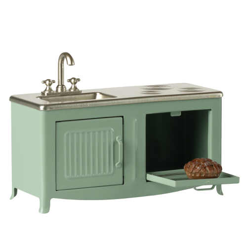 MAILEG Kuchnia dla myszek 8cm - KITCHEN MINT