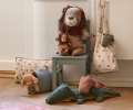 MAILEG Nosidełko | buda dla pieska - PET CARRIER DUSTY BLUE