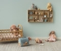MAILEG Szelki i smycz dla pieska - PUPPY SUPPLY ROSE