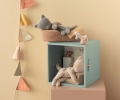 MAILEG Maskotka pluszowy śpiący kotek - KITTEN CREAM PEACH