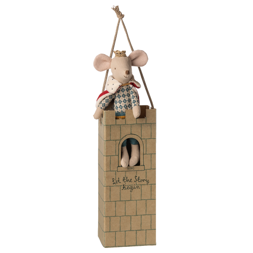MAILEG Myszka tata król 16cm - KING