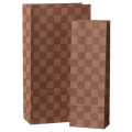 MAILEG Torebka prezentowa papierowa - CHECKER POWDER VINTAGE ROSE MINI