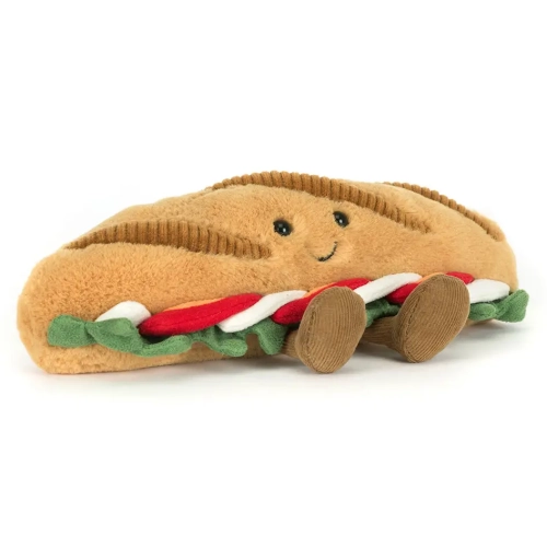 JELLYCAT Pluszowa wesoła bagietka 12cm - CAPRESE