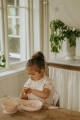 Elodie Details - zestaw do karmienia - miseczka i łyżeczka, rosy bow