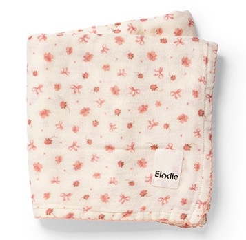 Elodie Details - kocyk bambusowy muślinowy, petit river rose