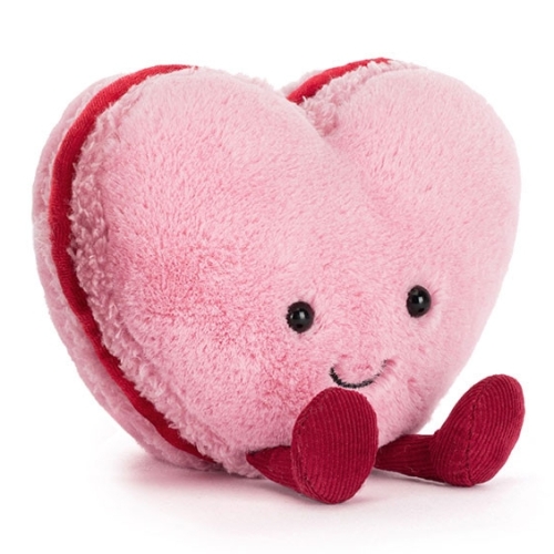 JELLYCAT Pluszowy wesoły makaronik serce 13cm - COLETTE