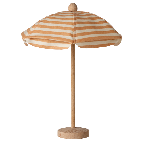MAILEG Parasol plażowy dla myszek 15cm - BEACH UMBRELLA SOFT CORAL