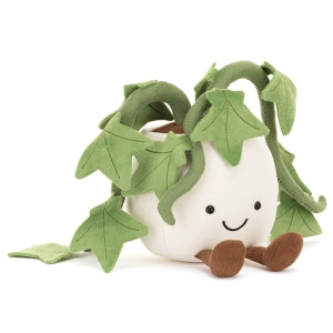 JELLYCAT Pluszowy wesoły bluszcz w doniczce 16cm