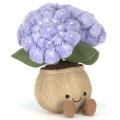 JELLYCAT Pluszowa wesoła hortensja w doniczce 24cm