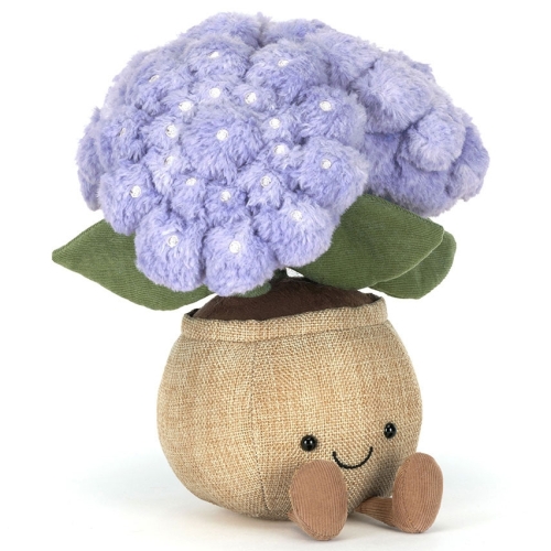 JELLYCAT Pluszowa wesoła hortensja w doniczce 24cm